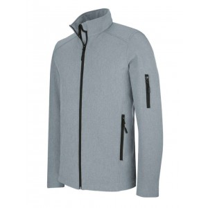 Kariban f�rfi softshell dzseki, Marl Grey