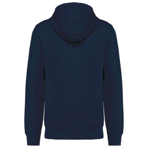 Kariban uniszex �ko cipz�ros pul�ver, Navy