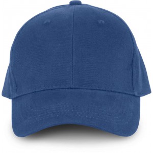 Kup 6 paneles organikus pamut baseballsapka, Royal Blue, U