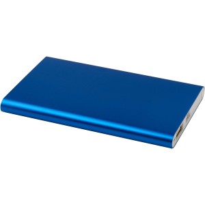 Pep Type-C �jrahasznos�tott alum�nium powerbank, 4000 mAh, k�k