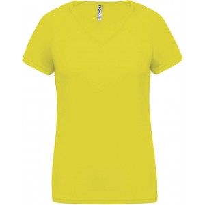 ProAct N�i V-nyak� sportp�l�, Fluorescent Yellow
